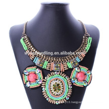 2015 factory wholesale newest bohemia hot vintage bead necklace designs